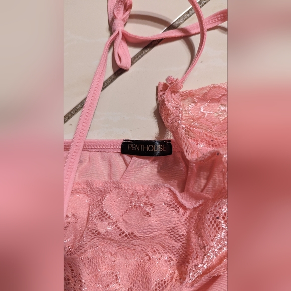 Pink Penthouse Sweet Lace Slip - Picture 2 of 3